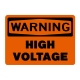 Warning High Voltage
